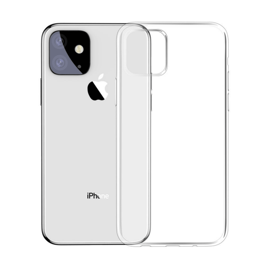 Baseus - iPhone 11 Back Cover TPU Silikon Simple Series Schutzhülle - Transparent - Pazzar.ch
