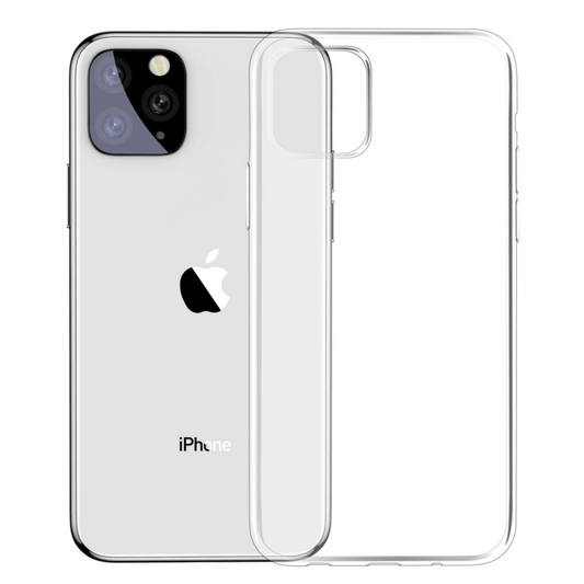 Baseus - iPhone 11 Pro Back Cover TPU Silikon Simple Series Schutzhülle - Transparent - Pazzar.ch
