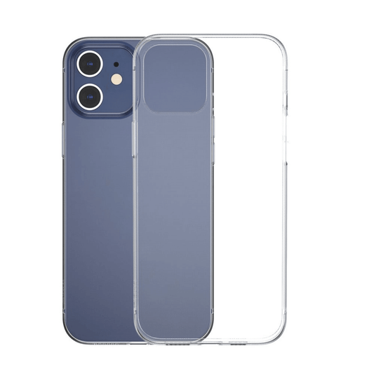 Baseus - iPhone 12 Mini Simple Series Case Silikon TPU Schutzhülle - Transparent - Pazzar.ch