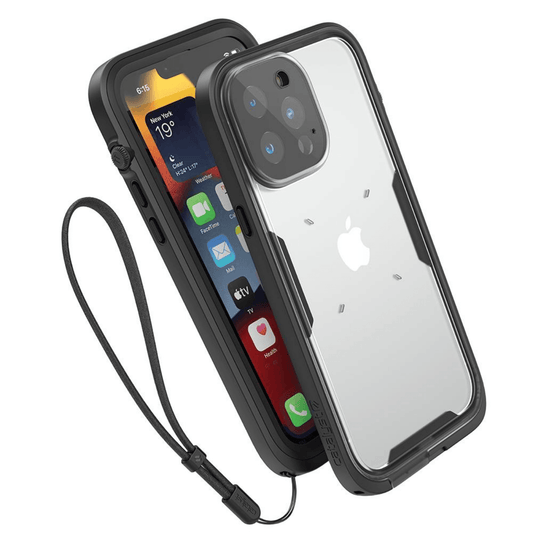 Catalyst - iPhone 13 Pro Max Wasserdichtes (10m) und Schock Resistentes Case (2m) - Stealth Black - Pazzar.ch