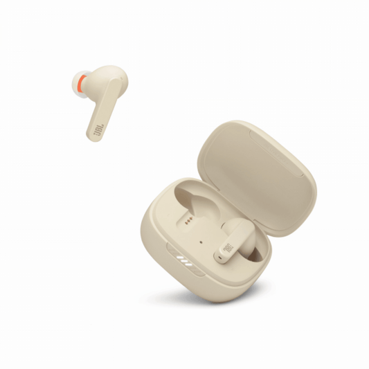 JBL - Live Pro+ True Wireless In-Ear Kopfhörer mit adaptiven Noise-Cancelling & JBL Pro Sound - Beige - Pazzar.ch