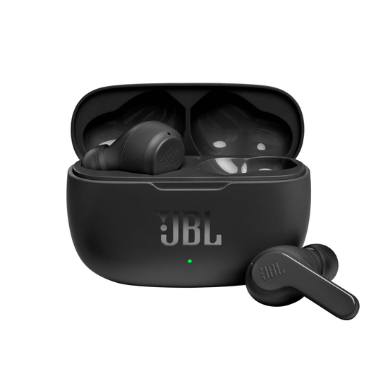 JBL - Wave 200 TWS Wireless In-Ear Kopfhörer mit JBL Deep Bass Sound - Schwarz - Pazzar.ch