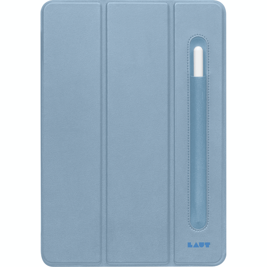 LAUT - iPad Air 10.9" (2020) hochwertige Schutzhülle mit Stand- und Sleep-/Wakefunktion sowie Apple Pencil Abteil - Hellblau - Pazzar.ch