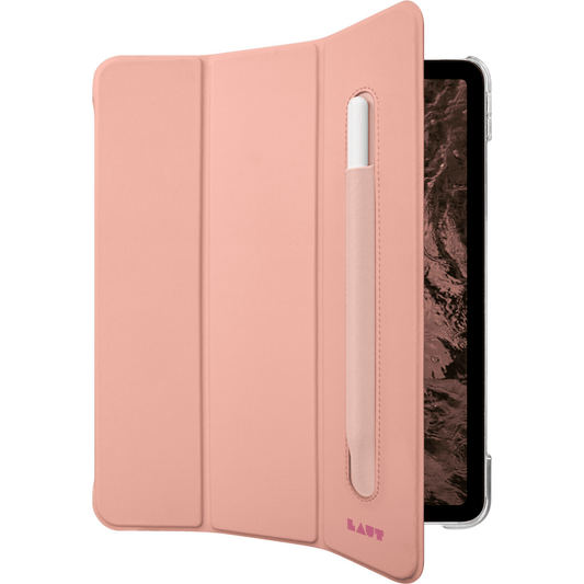 LAUT - iPad Pro 11" (2018-2021) hochwertige Schutzhülle mit Stand- und Sleep-/Wakefunktion sowie Apple Pencil Abteil - Rosa - Pazzar.ch