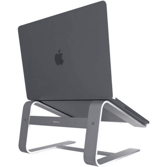Macally - Eleganter Aluminium Ständer für MacBooks & Notebooks - Space Gray - Pazzar.ch