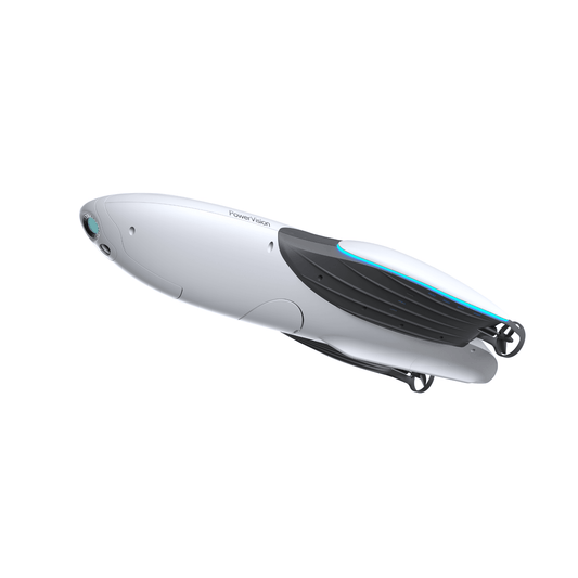 PowerVision - PowerDolphin Explorer Wasser Drohne mit 220° Doppelgelenkrotations Kamera - Weiss - Pazzar.ch