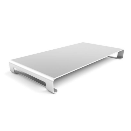 Satechi - Aluminum Monitor Ständer passend für MacBook oder iMac - Silber - Pazzar.ch