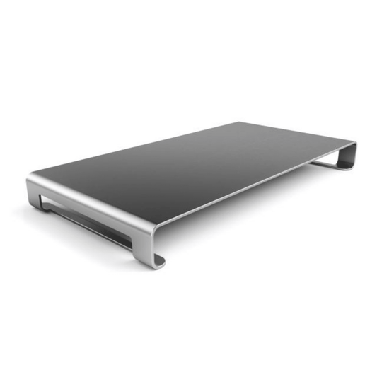 Satechi - Aluminum Monitor Ständer passend für MacBook oder iMac - Space Gray - Pazzar.ch