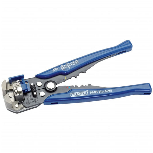 Draper Tools 2-in-1 Abisolierzange/Crimpzange Automatisch Blau 35385 - Pazzar.ch