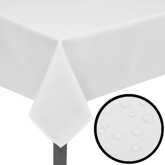 5 Tischdecken Weiß 100 x 100 cm - Pazzar.ch