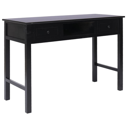 Schreibtisch Schwarz 110×45×76 cm Holz - Pazzar.ch