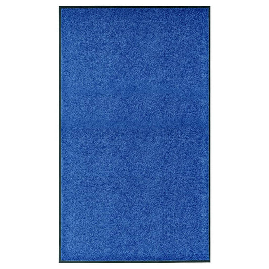 Fußmatte Waschbar Blau 90x150 cm - Pazzar.ch
