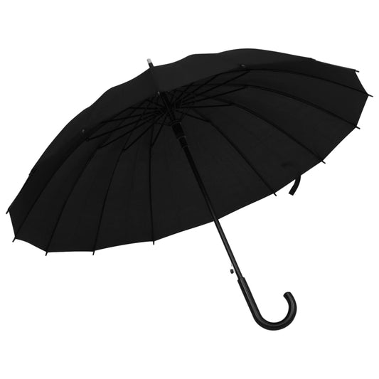 Regenschirm Automatisch Schwarz 105cm - Pazzar.ch