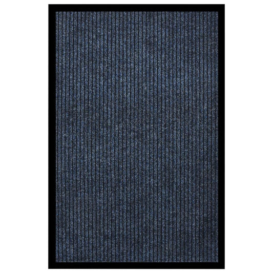 Fußmatte Gestreift Blau 80x120 cm - Pazzar.ch