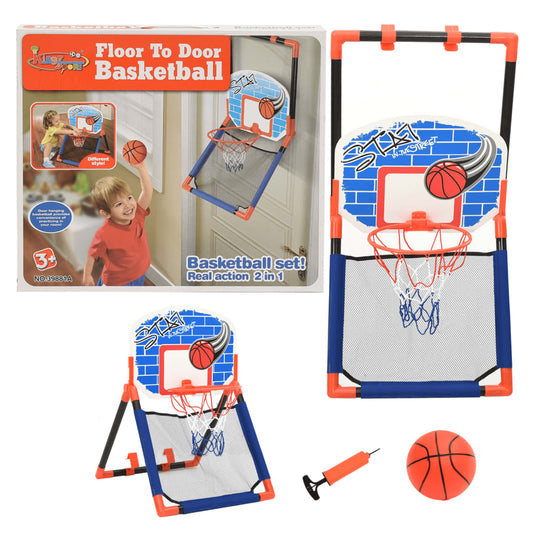 Kinder Basketball-Set Multifunktional für Boden und Wand - Pazzar.ch