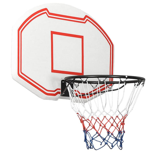 Basketballkorb Weiß 90x60x2 cm Polyethylen - Pazzar.ch