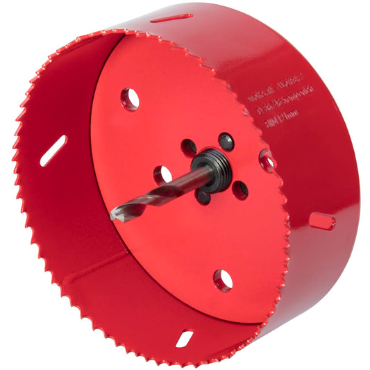 wolfcraft Lochsäge 152 mm Bimetall Rot 5498000 - Pazzar.ch