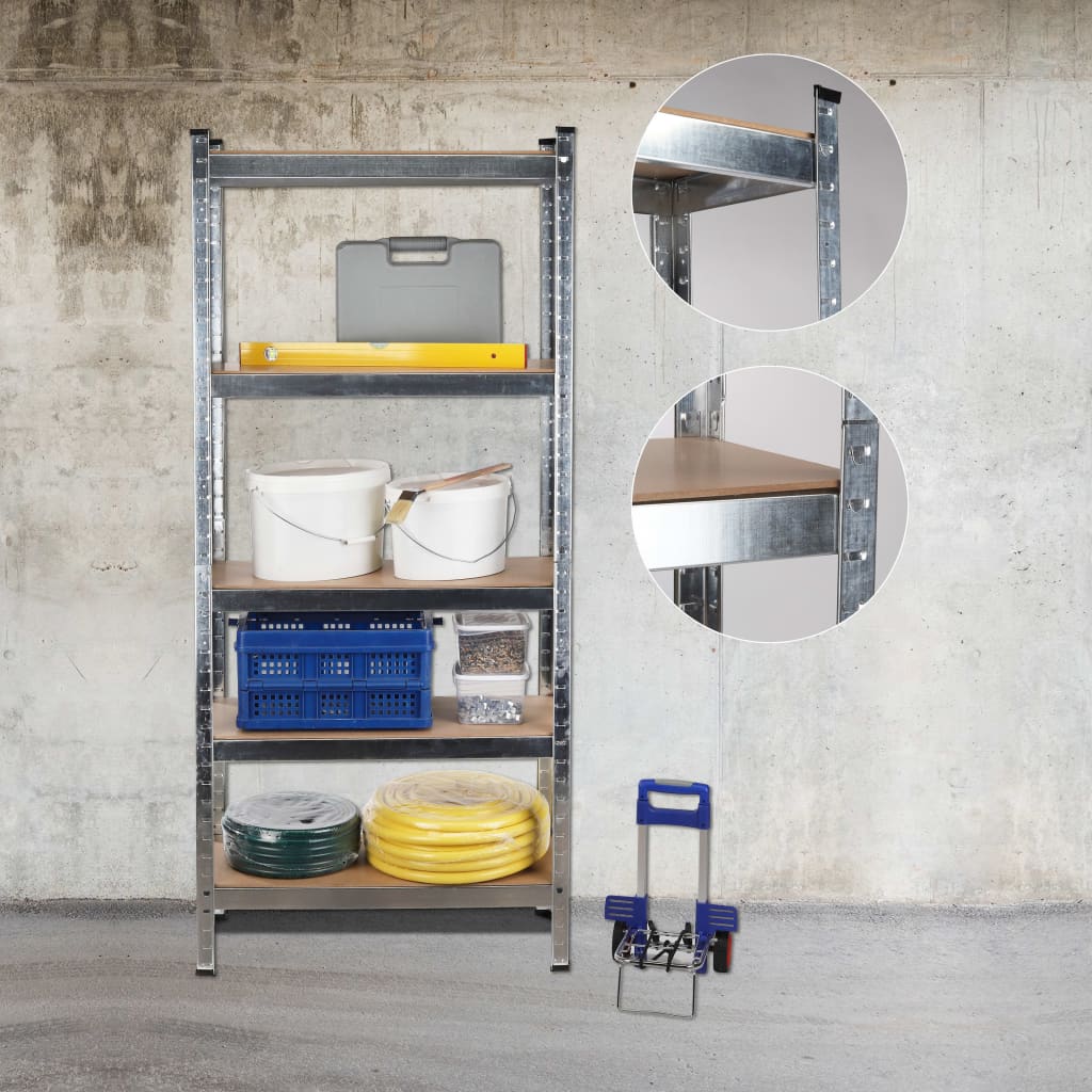 Schwerlastregal 75x30x172 cm