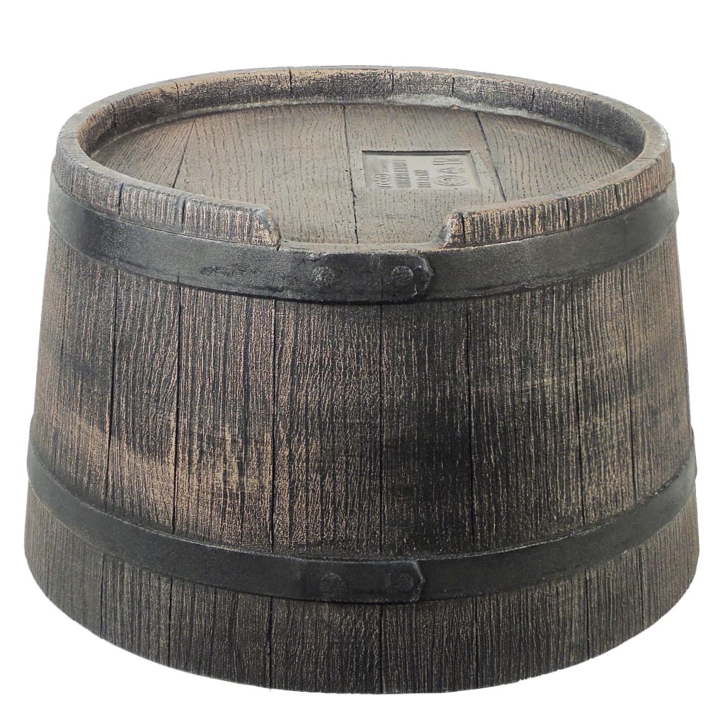 Ständer für Regentonne Holzoptik 30,5 x 58 cm Braun