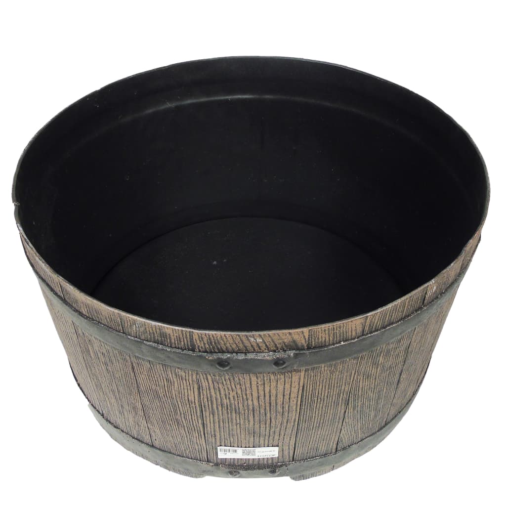 Ständer für Regentonne Holzoptik 30,5 x 58 cm Braun