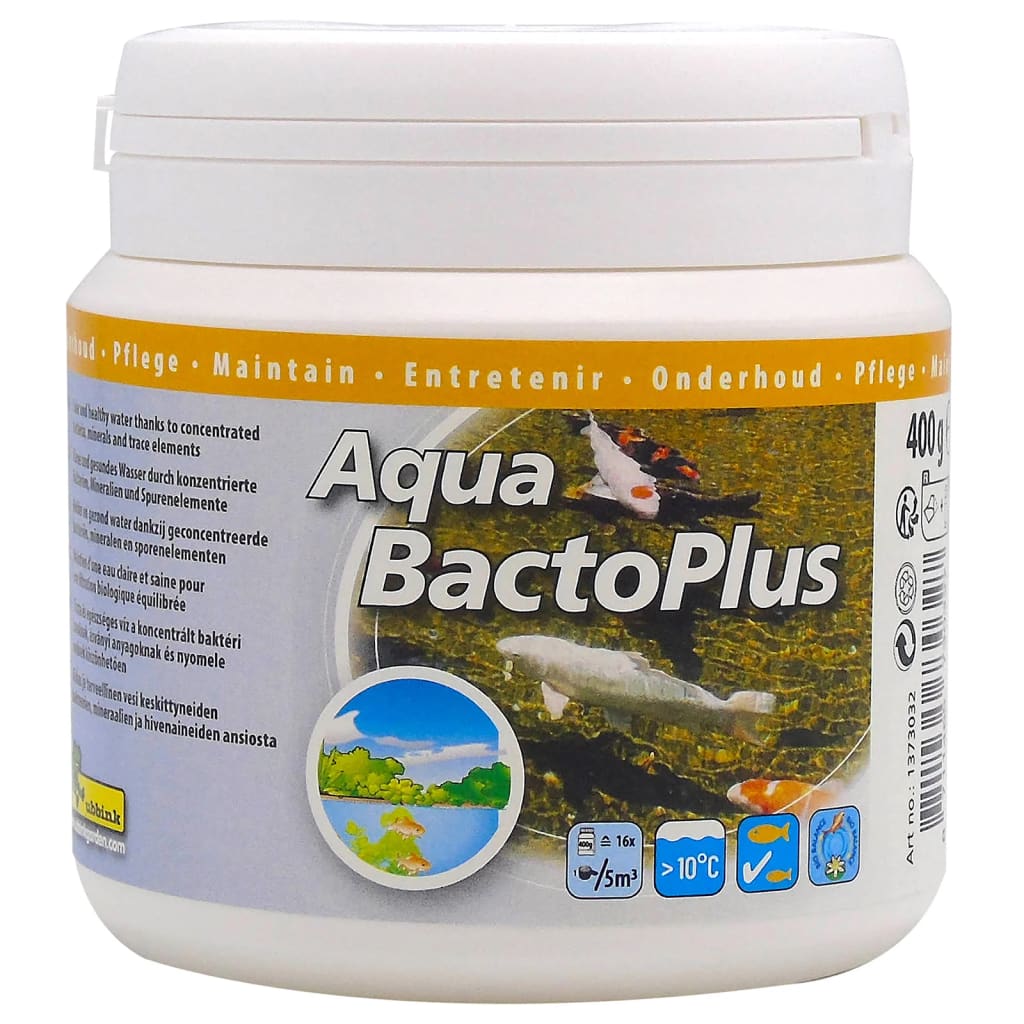 Teich-Wasseraufbereiter Aqua Bacto Plus 400g für 80000L - Pazzar.ch