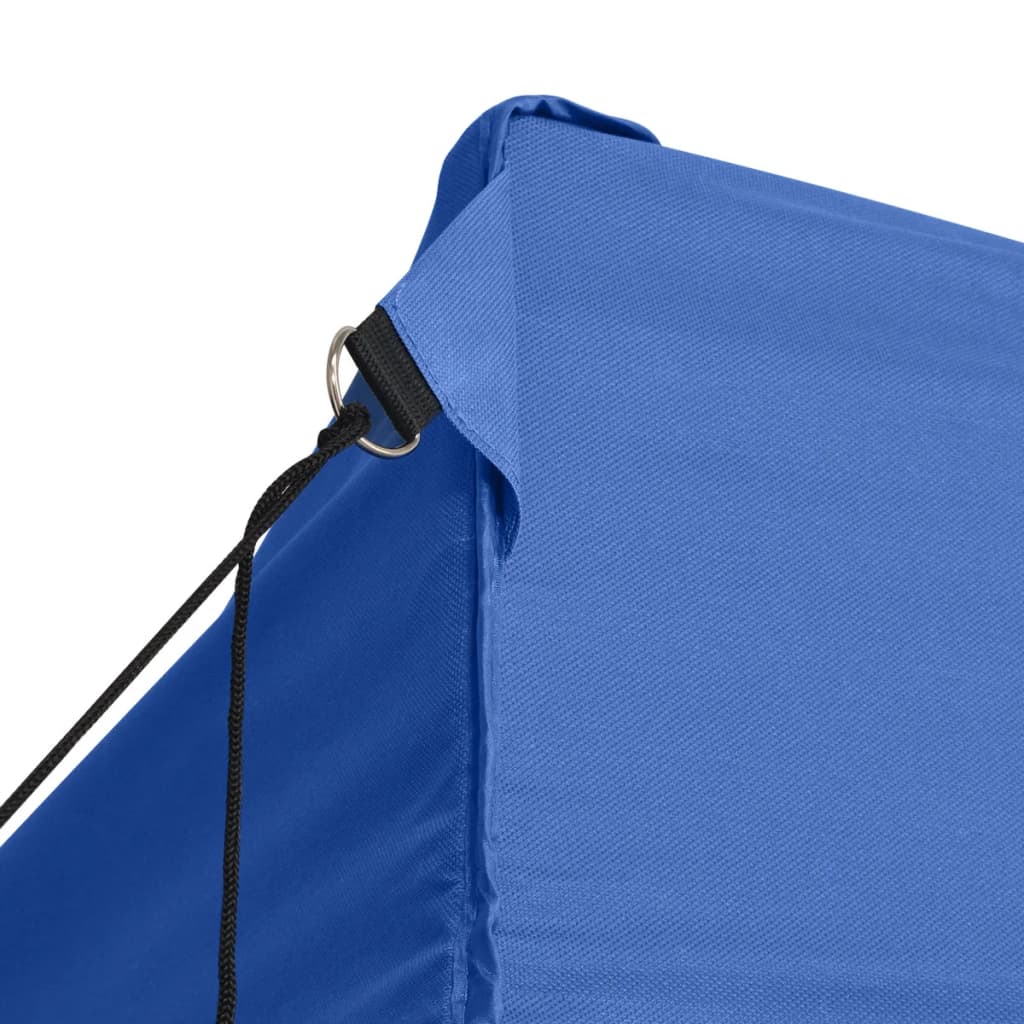 Faltzelt Pop-Up mit 4 Seitenteilen 3x4,5 m Blau - Pazzar.ch