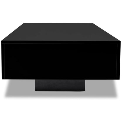 Couchtisch Hochglanz-Schwarz - Pazzar.ch