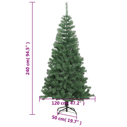 Künstlicher Weihnachtsbaum L 240 cm Grün - Pazzar.ch