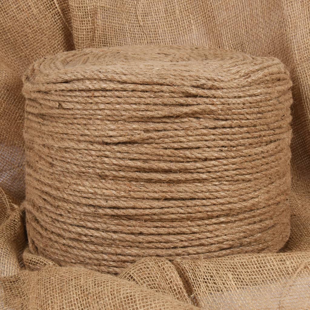 Seil 100% Jute 8 mm 500 m - Pazzar.ch