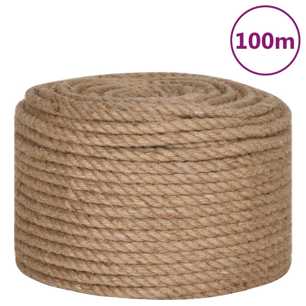 Seil 100% Jute 12 mm 100 m