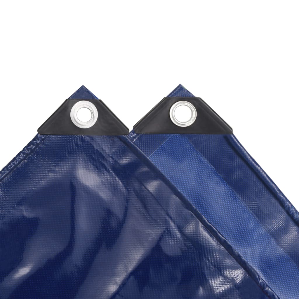 Abdeckplane 650 g/m² 2x3 m Blau - Pazzar.ch