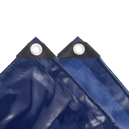 Abdeckplane 650 g/m² 2x3 m Blau - Pazzar.ch