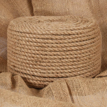 Seil 100% Jute 12 mm 250 m - Pazzar.ch