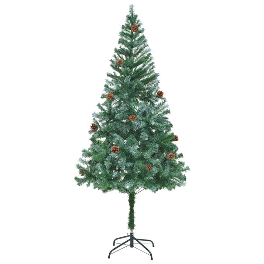 Künstlicher Weihnachtsbaum mit Tannenzapfen 180 cm - Pazzar.ch