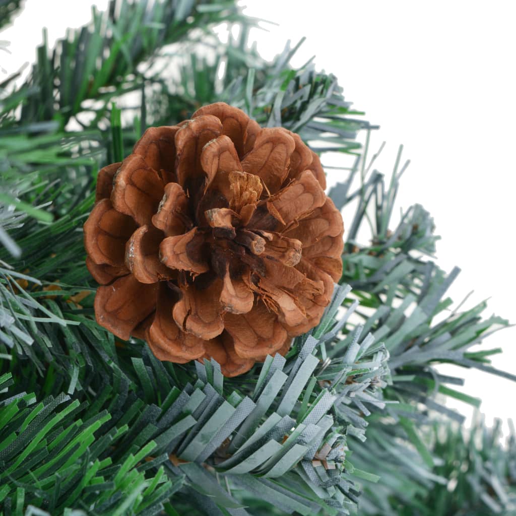 Künstlicher Weihnachtsbaum mit Tannenzapfen 180 cm - Pazzar.ch