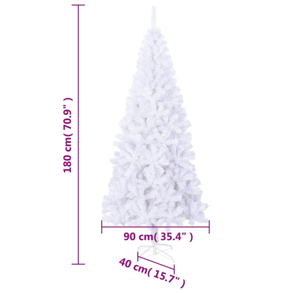 Künstlicher Weihnachtsbaum mit Ständer 180 cm 620 Zweige - Pazzar.ch