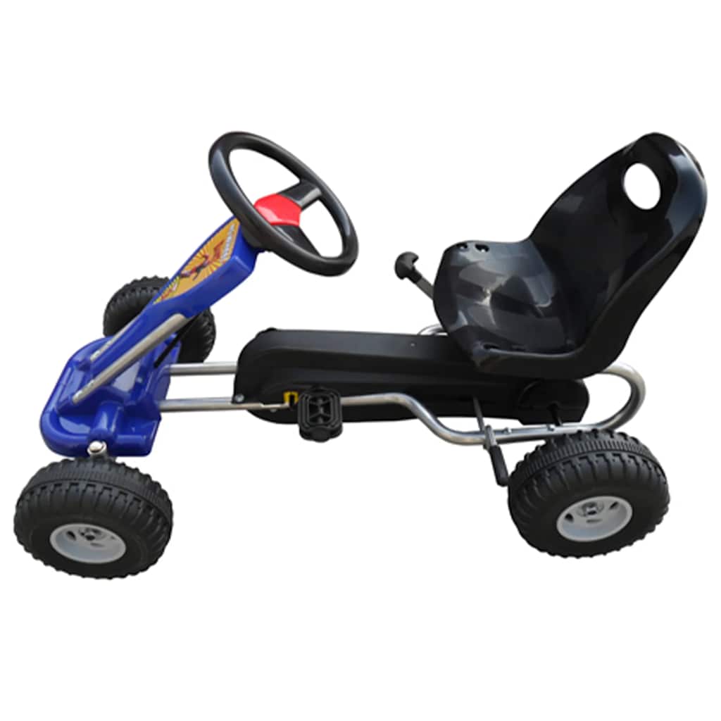 Pedal-Gokart Blau - Pazzar.ch