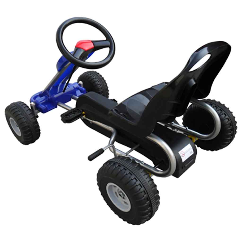 Pedal-Gokart Blau - Pazzar.ch