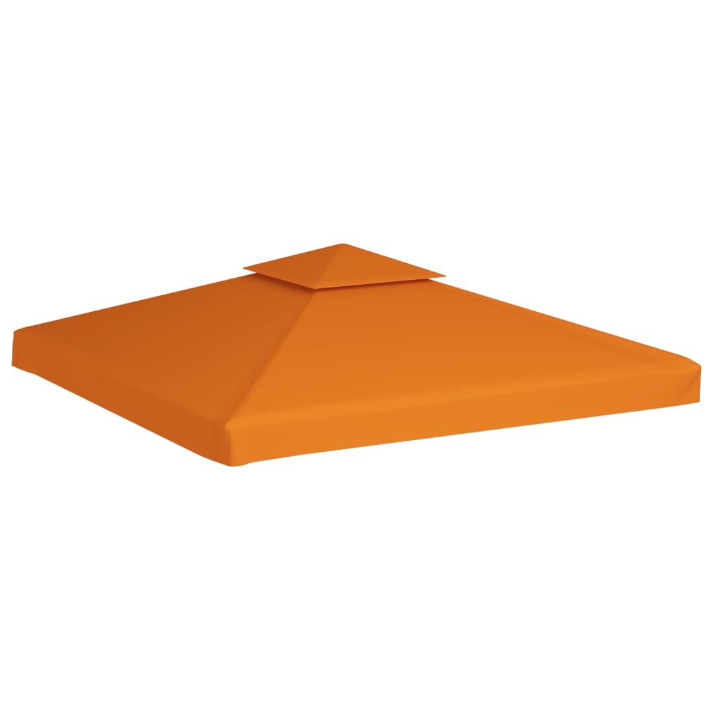 Pavillon-Ersatzdach 310 g/m² Orange 3x3 m