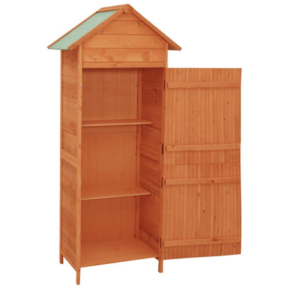 Gartenschrank Braun 42,5x64x190 cm - Pazzar.ch