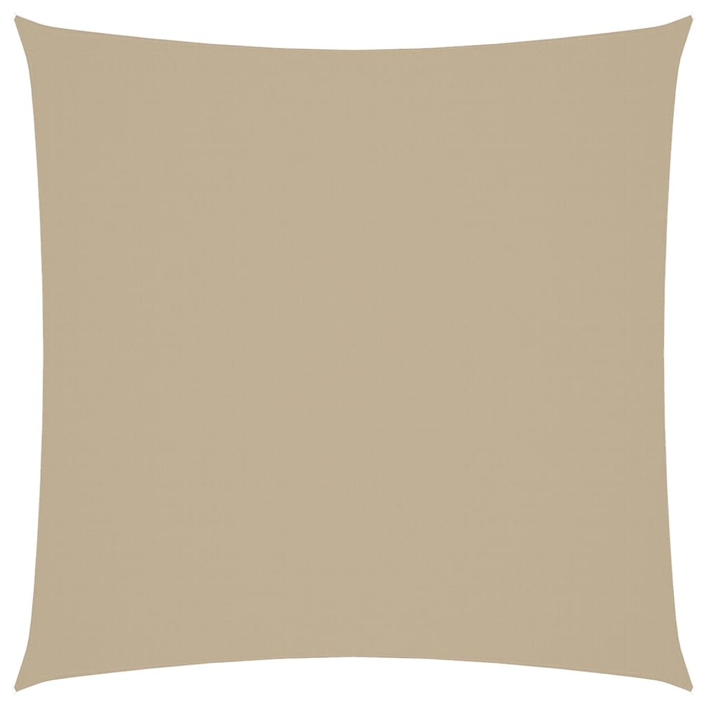 Sonnensegel Oxford-Gewebe Quadratisch 3,6x3,6 m Beige