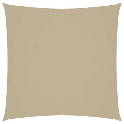 Sonnensegel Oxford-Gewebe Quadratisch 3,6x3,6 m Beige - Pazzar.ch