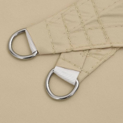 Sonnensegel Oxford-Gewebe Quadratisch 3,6x3,6 m Beige - Pazzar.ch