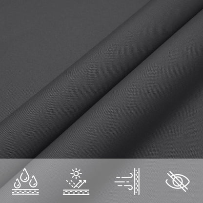 Sonnensegel Oxford-Gewebe Dreieckig 3,6x3,6x3,6 m Anthrazit - Pazzar.ch