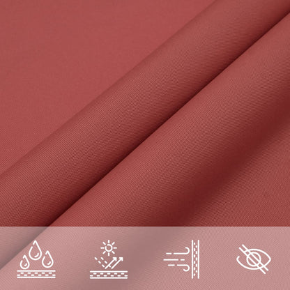 Sonnensegel Oxford-Gewebe Rechteckig 2x4 m Terrakotta-Rot - Pazzar.ch
