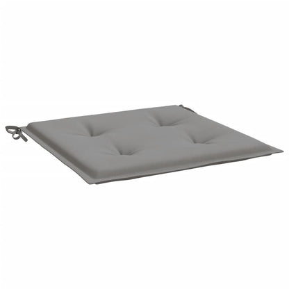 Gartenstuhl-Kissen 2 Stk. Grau 50x50x3 cm Oxford-Gewebe - Pazzar.ch