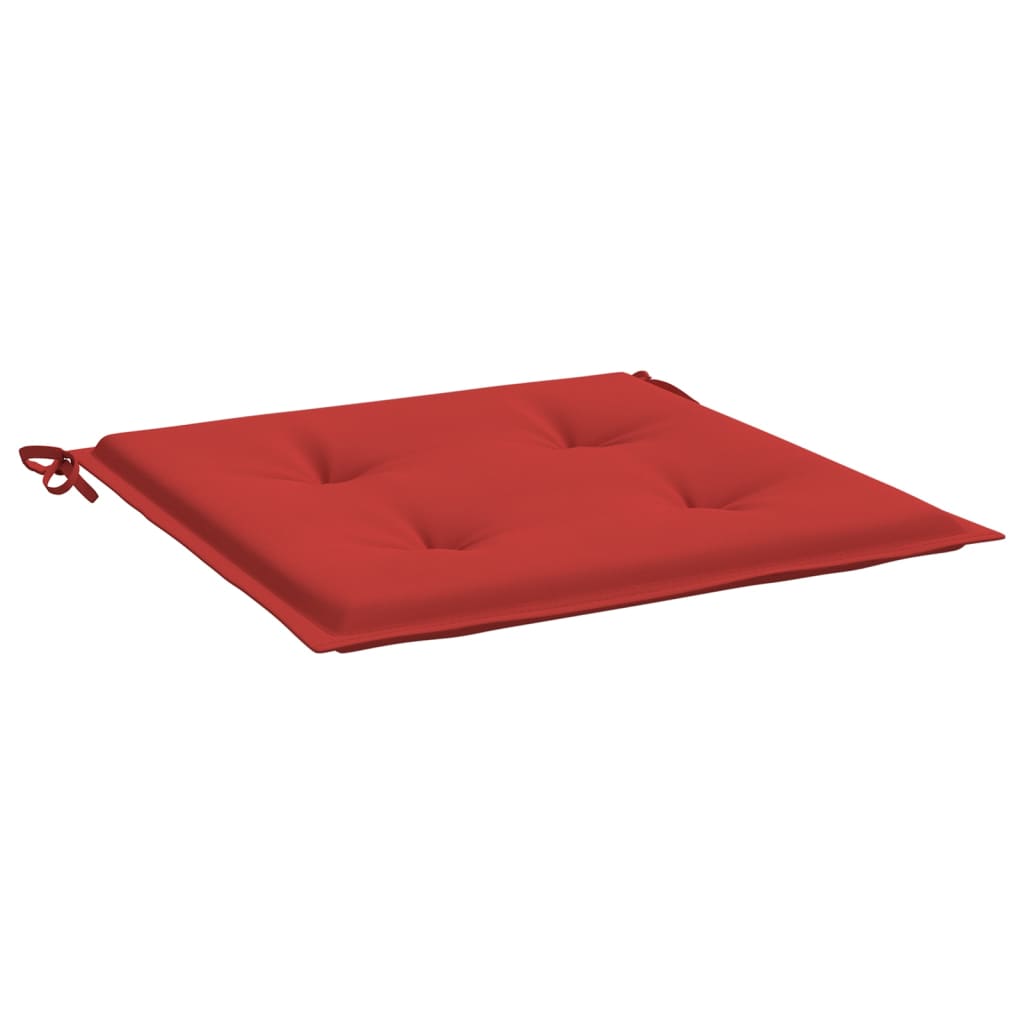 Gartenstuhl-Kissen 2 Stk. Rot 50x50x3 cm Oxford-Gewebe - Pazzar.ch