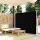 Ausziehbare Seitenmarkise 170×300 cm Schwarz