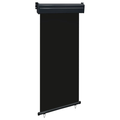 Balkon-Seitenmarkise 105x250 cm Schwarz - Pazzar.ch