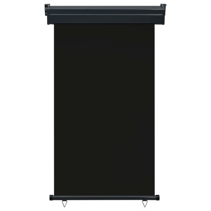 Balkon-Seitenmarkise 105x250 cm Schwarz - Pazzar.ch